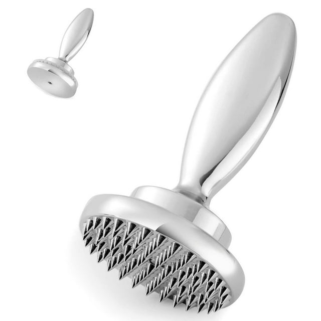 HLONK Reversible Meat Tenderizer and Pounder Dual Sided Meat Tenderizer Mallet Marinating Prep Tool