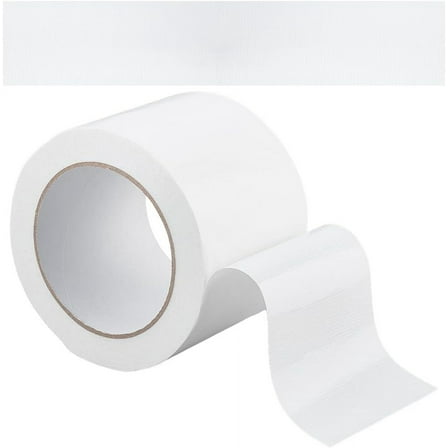 20m x 80mm Bookbinding Repair Tape White Fabric Tape Adhesive Duct Tape Safe Cloth Library Book Seam Sealing Hinging Craft Tape for Webbing Repair Camouflage 1roll