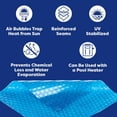 thumbnail image 3 of In The Swim 7' x 7' Blue Solar Cover 12 Mil For Solar Heating Spas and Hot Tubs 15MIL 7X7 BOXED, 3 of 6