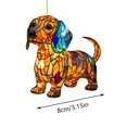 thumbnail image 4 of Adorno Acrílico Colgante Con Forma De Perro, Decoración Para El Hogar Con Temática De Mascotas, 8 Cm, 4 of 4