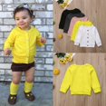 thumbnail image 1 of Bébé Enfant en Bas Âge Bébé Fille à Manches Longues T-Shirts Automne Hiver Chemisier Pulls, 1 of 5