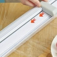 thumbnail image 3 of Reusable Food Wrap Cutter Cling rack organizer kitchen Film Cutter Wrap Dispenser with Slide Cutter, 3 of 9