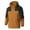 Brown, variant on Hvyesh Men Softshell Jackets Big and Tall Waterproof Windbreaker Jackets Casual Hooded Raincoat Jacket Lightweight Zip Up Windproof Coat with Pockets