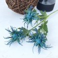 thumbnail image 6 of Viworld 5 Pack Blue Artificial Thistle Flower Bouquet for Home Wedding Kitchen Office Nursery Decor, 6 of 9