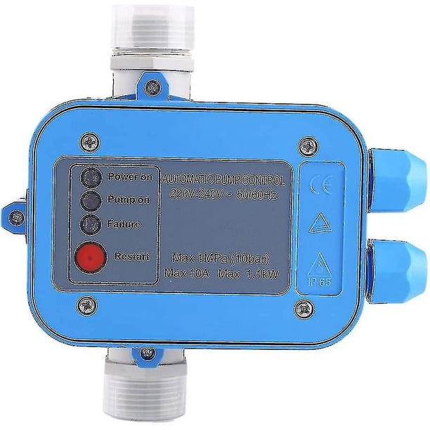 Regulador De Presión Digital WPC-10 - Controlador Electrónico Para Bomba De Agua, Con Adaptador G1/2"
