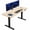 Bamboo/Black, variant on VIVO Electric 43” x 24” Stand Up Desk, Black Table Top, Black Frame