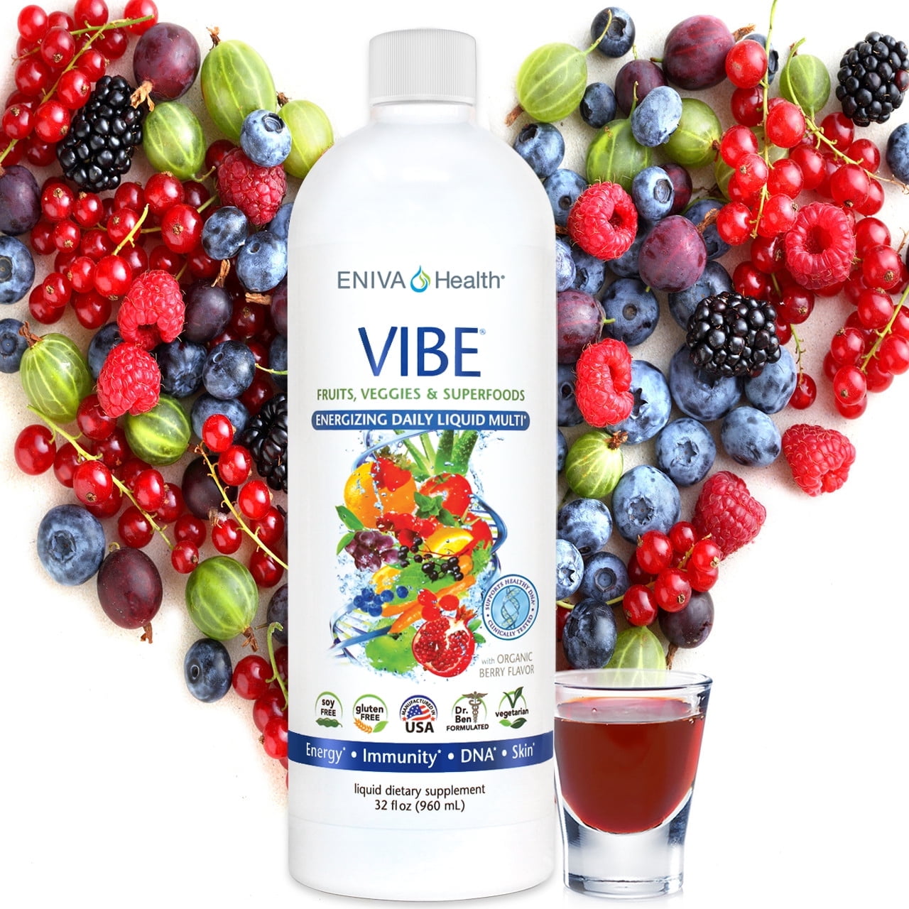 VIBE Fruit & Veggie Superfoods Liquid Multi - 32 oz