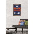 thumbnail image 2 of NHL Edmonton Oilers - Champions 23 Wall Poster, 14.725" x 22.375" Framed, 2 of 5