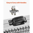 thumbnail image 5 of 1000 lbs Aluminum Ramps 2Pcs Heavy-duty Loading Ramps with Handles, 5 of 10