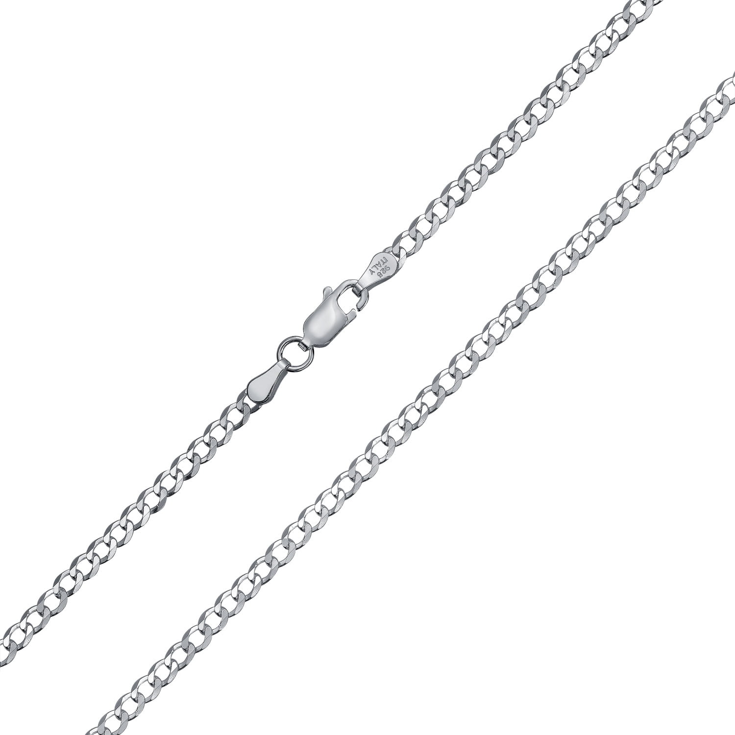 7.5 14 16 18 20 22 24 2mm thick solid sterling silver 925 stamped Italian Anchor Mariner chain necklace bracelet anklet with lobster claw clasp jewellery
