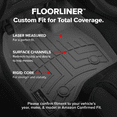 thumbnail image 4 of WeatherTech Custom Fit FloorLiners compatible with 2013-2016 Chrysler Town & Country Van - 1st Row Over-The-Hump & 2nd Row, Tan, 4 of 5