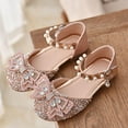 thumbnail image 2 of Otqutp Little Kid Nonslip&nbsp;Sandals Little Kid Girls Mary Jane Ballerina Shoes Ballet Shoes Wedding Party Dress Princess Shoes, 2 of 9