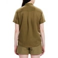 thumbnail image 2 of Theory womens  Hekanina Linen-Blend Shirt, p, 2 of 3