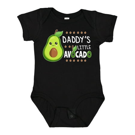

Inktastic Daddy s Little Avocado with Cute Baby Avocado Boys or Girls Baby Bodysuit