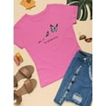 thumbnail image 3 of Free To Fly Butterfly T-Shirt Women -Image by Shutterstock, Female Small, 3 of 4