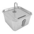 thumbnail image 1 of Dispensador De Agua Inalámbrico Para Gatos, Fuente De Agua Para Mascotas De Acero Inoxidable, Silenciosa, Gran Angular, Detección Inteligente, Batería De Larga Duración De 3,5, 1 of 7