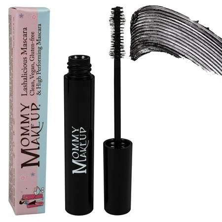 Lashalicious Vegan Mascara - Clean, Gluten Free for Volume & Length by Mommy Makeup