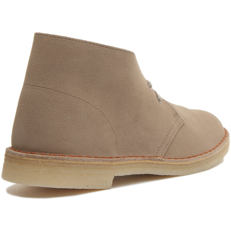 Clarks Desert Boot Men's Two Eyelet Lace Up Suede Chukka Boot In Sand Size 7 Walmart.com