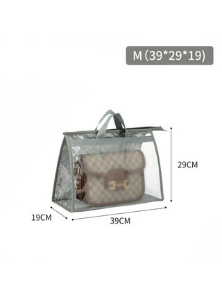 Handbag Dust Bags, Transparent Tawny Purse Protector, White Border - Brown  - On Sale - Bed Bath & Beyond - 38236174