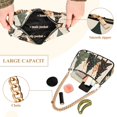 thumbnail image 2 of FORMRS Womens Shoulder Bag with Chain Strap Clutch Purse Cute Tote Handbag, Beige Christmas Trees, 2 of 7