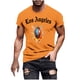 thumbnail image 3 of Tops para hombre, blusas y camisas de manga corta con cuello redondo para hombre, jersey informal con cuello redondo estampado para hombre, pantalones cortos deportivos para fitness, blusa de poliéste, 3 of 5
