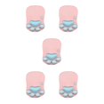 thumbnail image 1 of Wweixi Unique Mouse Mat With Wrist Support For Safe And Comfortable Cute And Stylish DS-011 pink blue 5Set, 1 of 6