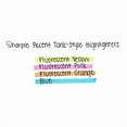 thumbnail image 4 of Sharpie Surligneurs pour Débardeurs, Couleurs Assorties, Pointe Biseautée, Lot de 4, 4 of 4