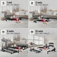 thumbnail image 3 of Set de tapetes para gimnasio BeMaxx de 18 piezas de espuma EVA, losetas de 32 x 32 cm, 3 of 9