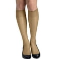 thumbnail image 1 of Hanes  Silk Reflections Sheer Knee Highs Reinforced Toe (2 Pack) (Women's), 1 of 3