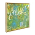 thumbnail image 4 of Kate and Laurel Sylvie Mango Framed Canvas Wall Art by Mentoring Positives, 22x22 Natural, Decorative Abstract Art for Wall, 4 of 9