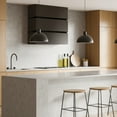 thumbnail image 6 of Akicon 36" Stainless Steel Range Hood, Modern Box Ducted Kitchen Hood with Powerful Vent Motor, Wall Mount, 36"W * 30"H*14"D, Jet Black, 6 of 7