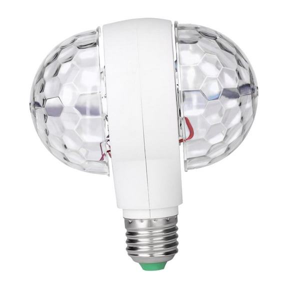 kusrkot Disco Ball Light Strobe Lights for Parties- 6W E27 RGB Multicolor Led Party Disco Lights Strobe Light DJ Bulb Decor for Disco, Club, Party