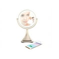 iHome AllinOne, 7X Magnify, 9" 2Sided LED Makeup Mirror, Bright LED