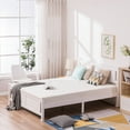 Queen Bed Frame No Box Spring Needed, Solid Wood Platform Bed Frame