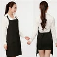 thumbnail image 4 of Amdohai Apron Pure Color Kitchen Apron Big Pocket Adult Apron Kitchen Accessories 1pcs, 4 of 8