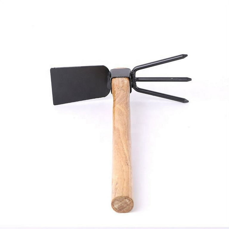 Hoe and Cultivator Hand Tiller Heavy Duty Dual Headed Weeding