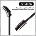 thumbnail image 4 of 600-Pcs Mascara Wands Disposable Eyelash Brush with Container Spoolies for Eyebrows Extensions,Black, 4 of 7