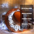 thumbnail image 3 of String Lights Cunno 40 LED Disco Ball, 3 m, funciona con pilas, 3 of 7