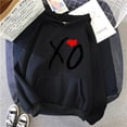 thumbnail image 3 of Sudadera con capucha divertida para mujer The Weeknd Xo Rapper, ropa de calle, sudaderas con capucha Harajuku, sudadera de forro polar de hip hop para mujer, ropa unisex, 3 of 5