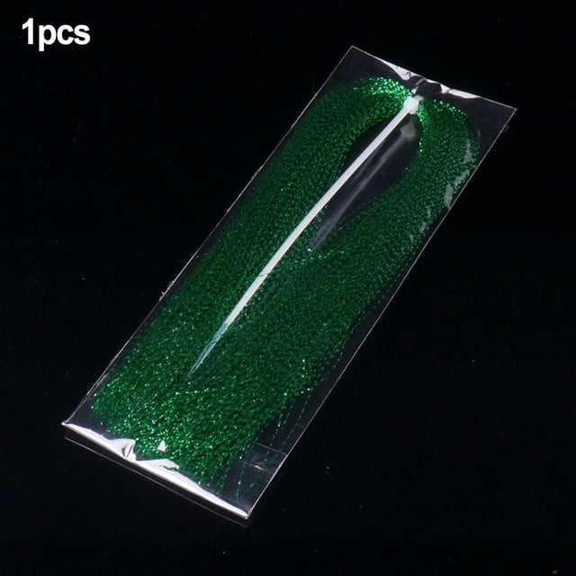 GLFILL Fly Fishing Luminous Silk Twisted Strand String Line Tying Crystal-Shining String Hook Lure Assistant Lure Fishing Accessories green