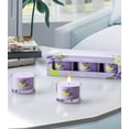 thumbnail image 4 of Scented Candle, BOYUJK Lavender Candles Scented Gift Set for Stress Relief, 3 Scented Filled Votive Candles, Relaxation Gifts for Women (Lavender Lemon), 4 of 7