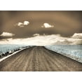 thumbnail image 2 of Eggers, Terry 14x12 White Modern Wood Framed Museum Art Print Titled - USA-Washington State-Palouse-Country backroad through spring crops, 2 of 4