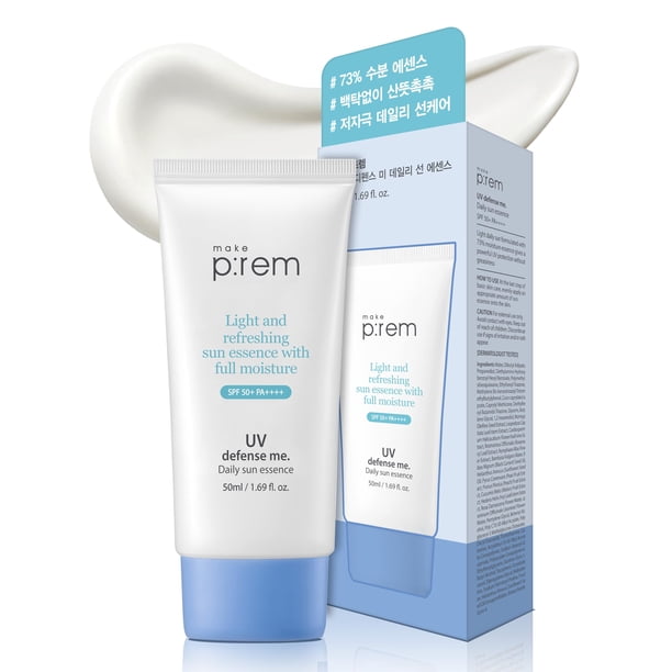 Gel protector solar MAKEP:REM UVA UVB Defense SPF 50+ PA++++ 50 ml