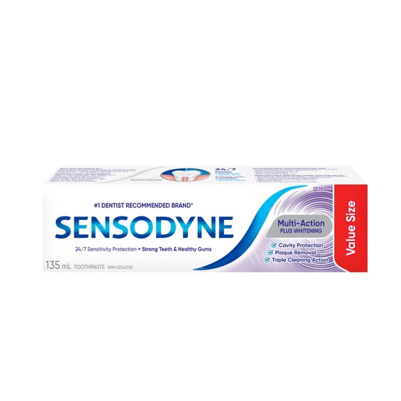 Dentifrice Multi-action et blanchissant de Sensodyne