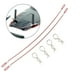 thumbnail image 4 of R Pins Anti-lost Body Shell Wire Climbing Model Car DIY Modified Rojo Sunnimix clips de coche rc, 4 of 8