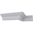 thumbnail image 6 of 3"H x 2 3/4"P x 4 1/8"F x 94 1/2"L, (1 3/8" Repeat), Egg and Dart Crown Moulding, 6 of 14