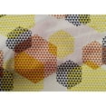 thumbnail image 2 of oneOone Cotton Poplin Navy Blue Fabric Triangle & Hexagon Geometric Craft Projects Decor Fabric Printed By The Yard 42 Inch Wide, 2 of 4