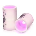 thumbnail image 7 of Yayeee Flameless Candles with Remote Flickering Battery Operated Multi Color Changing, Colorful Art Pattern, 7 of 7