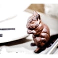 thumbnail image 4 of Abbott Collection Jardin Cast Iron Chipmunk Door Wedge/Stopper, Brown, 4 of 4
