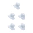 thumbnail image 2 of kurtrusly Bucket Hat Fashionable Sun Protection For Outdoor Activities Casual Comfort white 5Set, 2 of 6